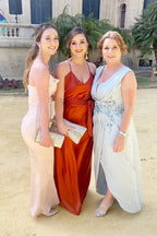 A-Line Cowl Neck Sleeveless Maxi Formal Dress