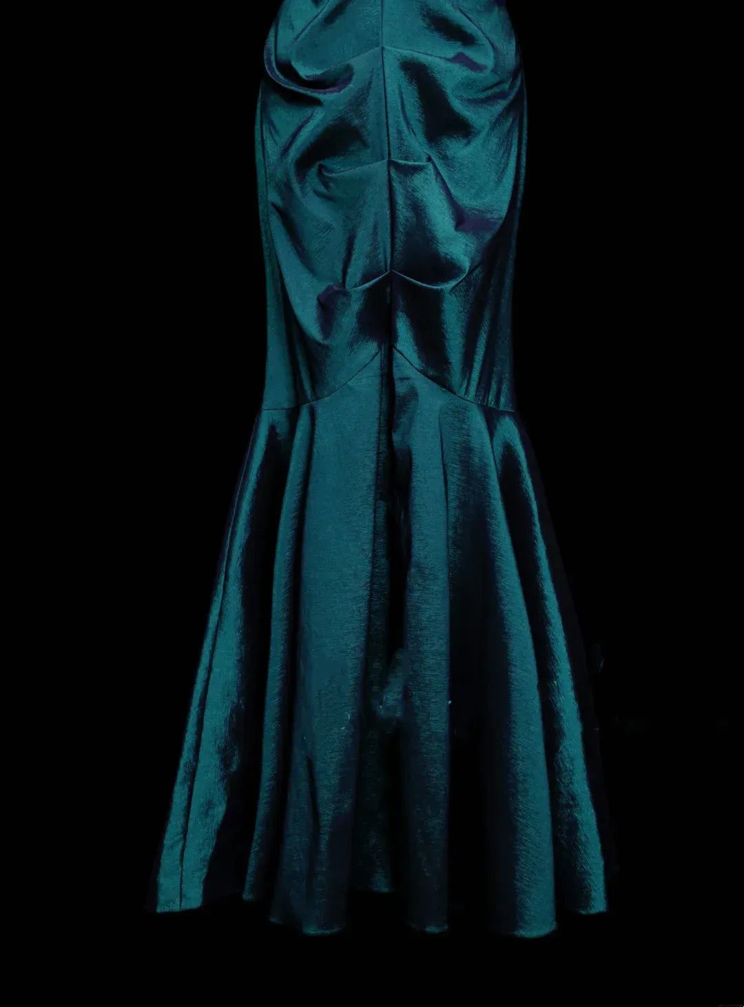Mermaid One Shoulder Sleeveless Zip Back Floor-Length Evening Dress