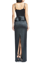 Elegant Peplum Sweetheart Neck Sleeveless Zipper Back Floor Length Evening Dress