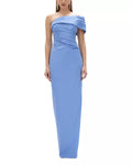 Elegant Sheath Off the Shoulder Ruched Accent Floor Length For Adults Prom Dress