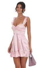 A-Line/Princess Sweetheart Neck Sleeveless Open Back Short-Mini Homecoming Dresses