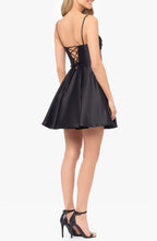 A-Line/Princess Sweetheart Sleeveless Backless Short-Mini Homecoming Dress