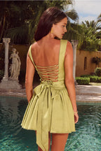 A-Line/Princess Sweetheart Sleeveless Up Short-Mini Homecoming Dress