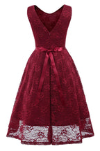 Champagne Lace Homecoming Dress With Satin Bow Belt For Homecoming Shoppers Elegant A Line Round Neck Short