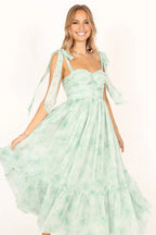 A-Line Sweetheart Neck Sleeveless Zipper Up Ankle-Length Prom Dress