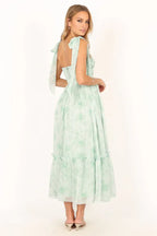 A-Line Sweetheart Neck Sleeveless Zipper Up Ankle-Length Prom Dress