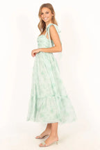 A-Line Sweetheart Neck Sleeveless Zipper Up Ankle-Length Prom Dress