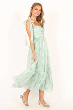 A-Line Sweetheart Neck Sleeveless Zipper Up Ankle-Length Prom Dress