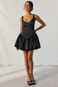 A-Line V Neck Sleeveless Short-Mini Homecoming Dress