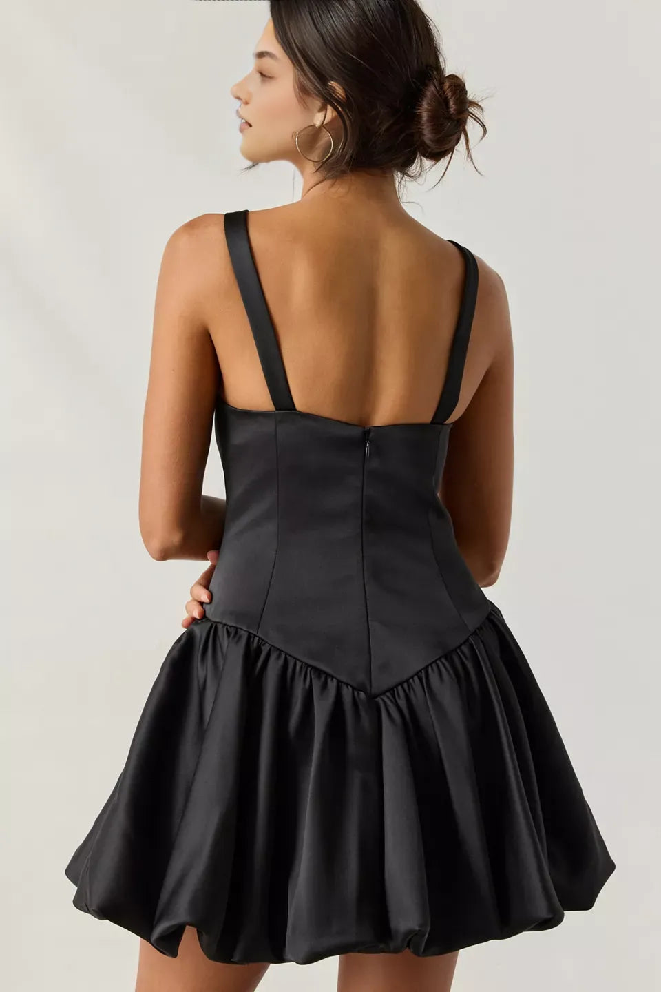 A-Line V Neck Sleeveless Short-Mini Homecoming Dress