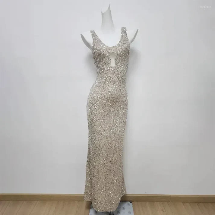 Mermaid Halter Neck Sleeveless Up Floor-Length Prom Dress
