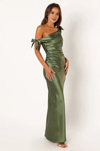 Mermaid Off Shoulder Sleeveless Floor-Length Prom Dress