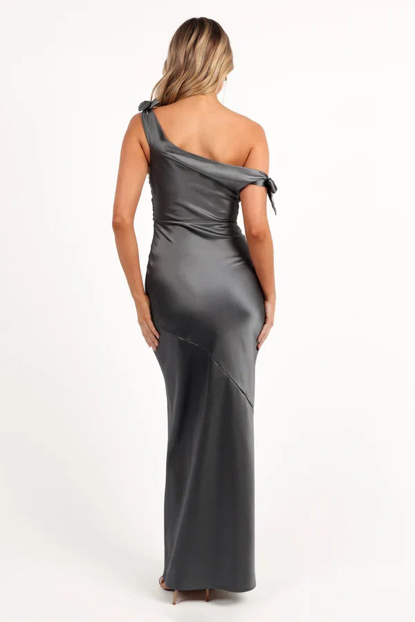Mermaid Off Shoulder Sleeveless Floor-Length Prom Dress