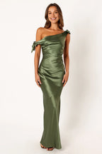 Mermaid Off Shoulder Sleeveless Floor-Length Prom Dress