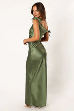 Mermaid Off Shoulder Sleeveless Floor-Length Prom Dress