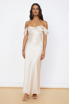 Mermaid Off the Shoulder Sleeveless Back Zip Floor-Length Prom Dress