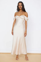 Mermaid Off the Shoulder Sleeveless Back Zip Floor-Length Prom Dress