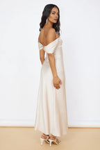 Mermaid Off the Shoulder Sleeveless Back Zip Floor-Length Prom Dress