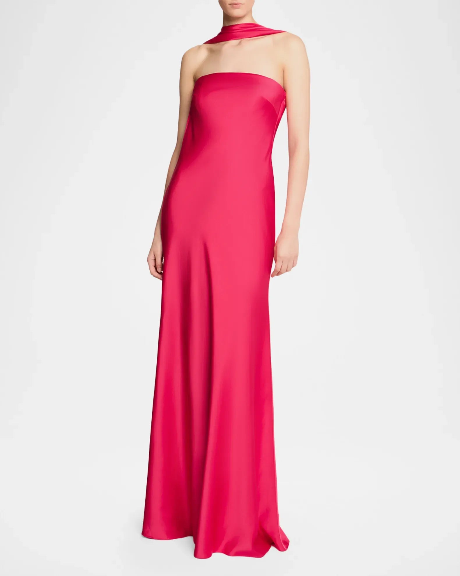 Mermaid Strapless Halter Backless FloorLength Evening Gown