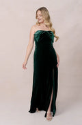 Mermaid Strapless Neck Sleeveless Floor-Length Prom Dress