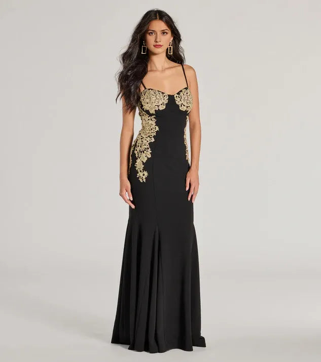 Mermaid Sweetheart Neck Sleeveless Backless Floor-Length Prom Dress