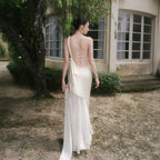 Mermaid/Trumpet One Shoulder Sleeveless Backless Floor-Length Prom Dress