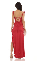 Mermaid/Trumpet Square Neck Sleeveless Up Floor-Length Prom Dress