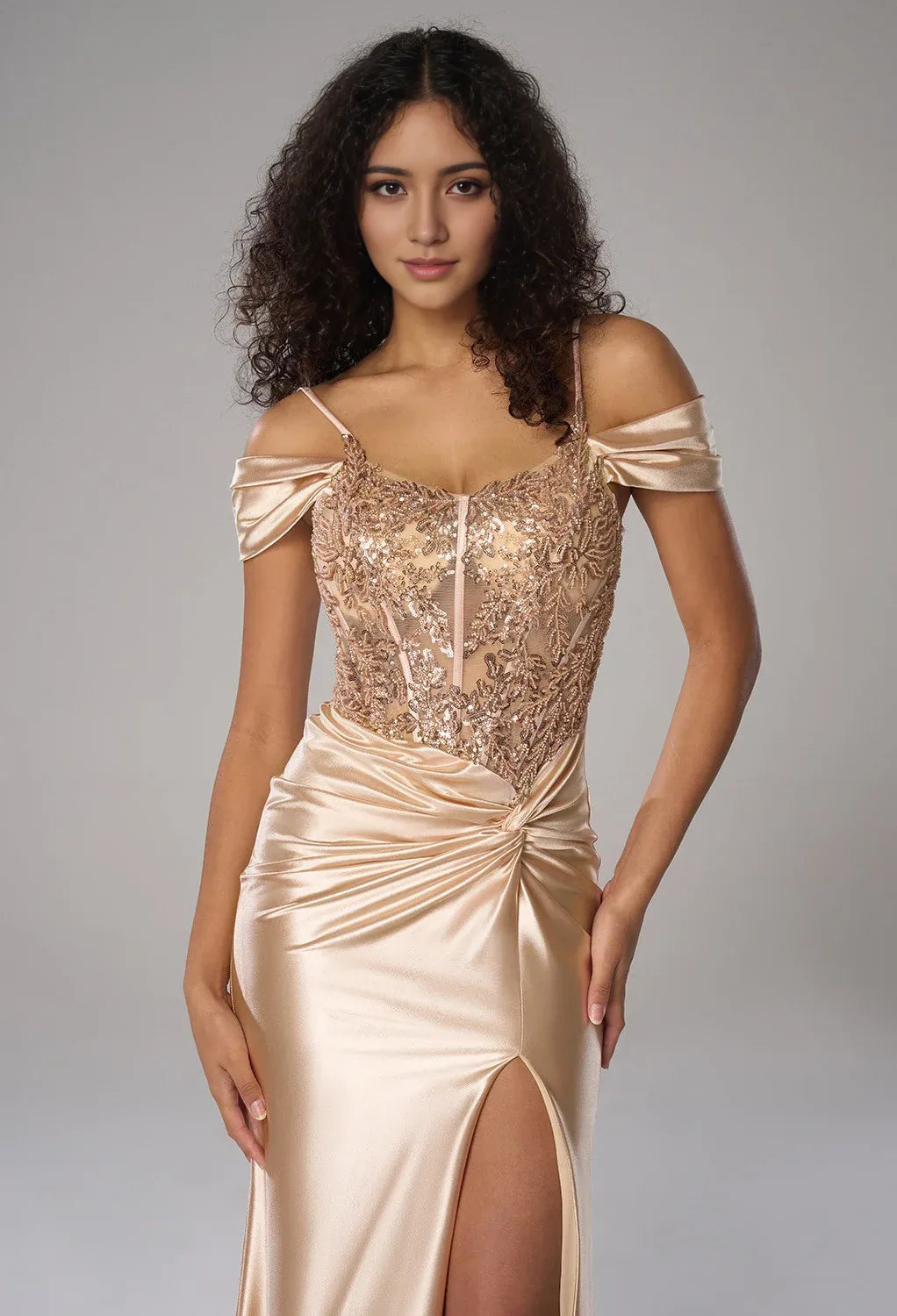 Mermaid U-Neck Floor Length Spaghetti Straps Prom Dresses Sleeveless Off the Shoulder Evening Dresses Price
