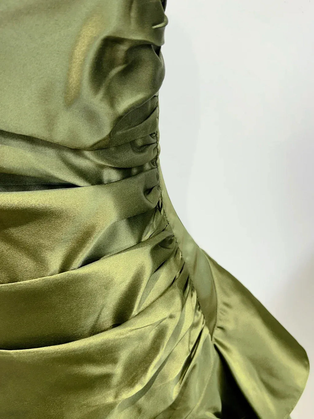 Off-The-Shoulder Sleeveless Mermaid Ruffles Floor-Length Prom Dress