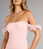Sheath/Column Off-the-shoulder Sleeveless Zipper Short-Mini Homecoming Dresses