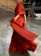 A-line/Princess V-neck mother of the bride dress