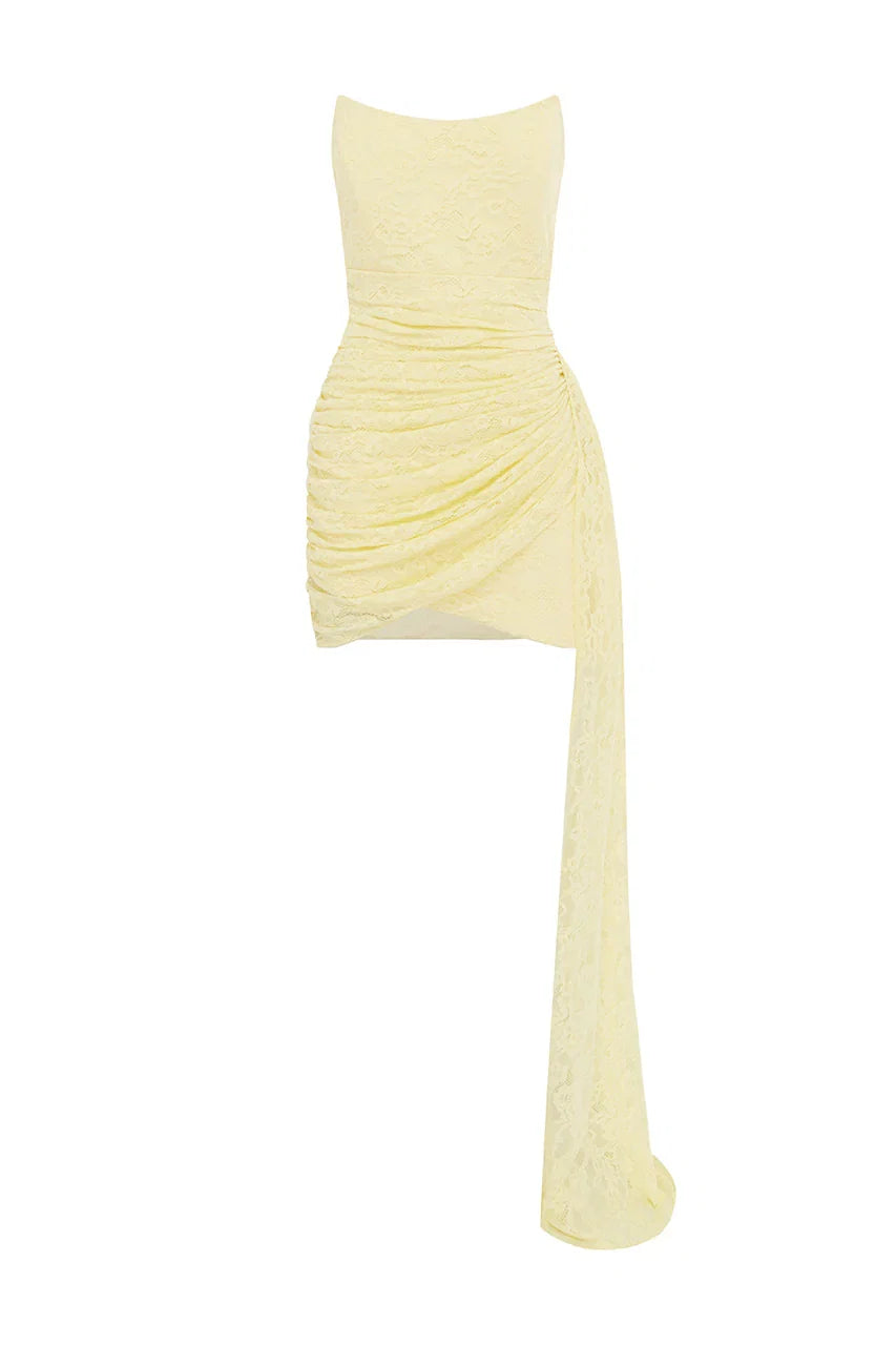 Sheath/Column Strapless Sleeveless Backless Short-Mini Homecoming Dress