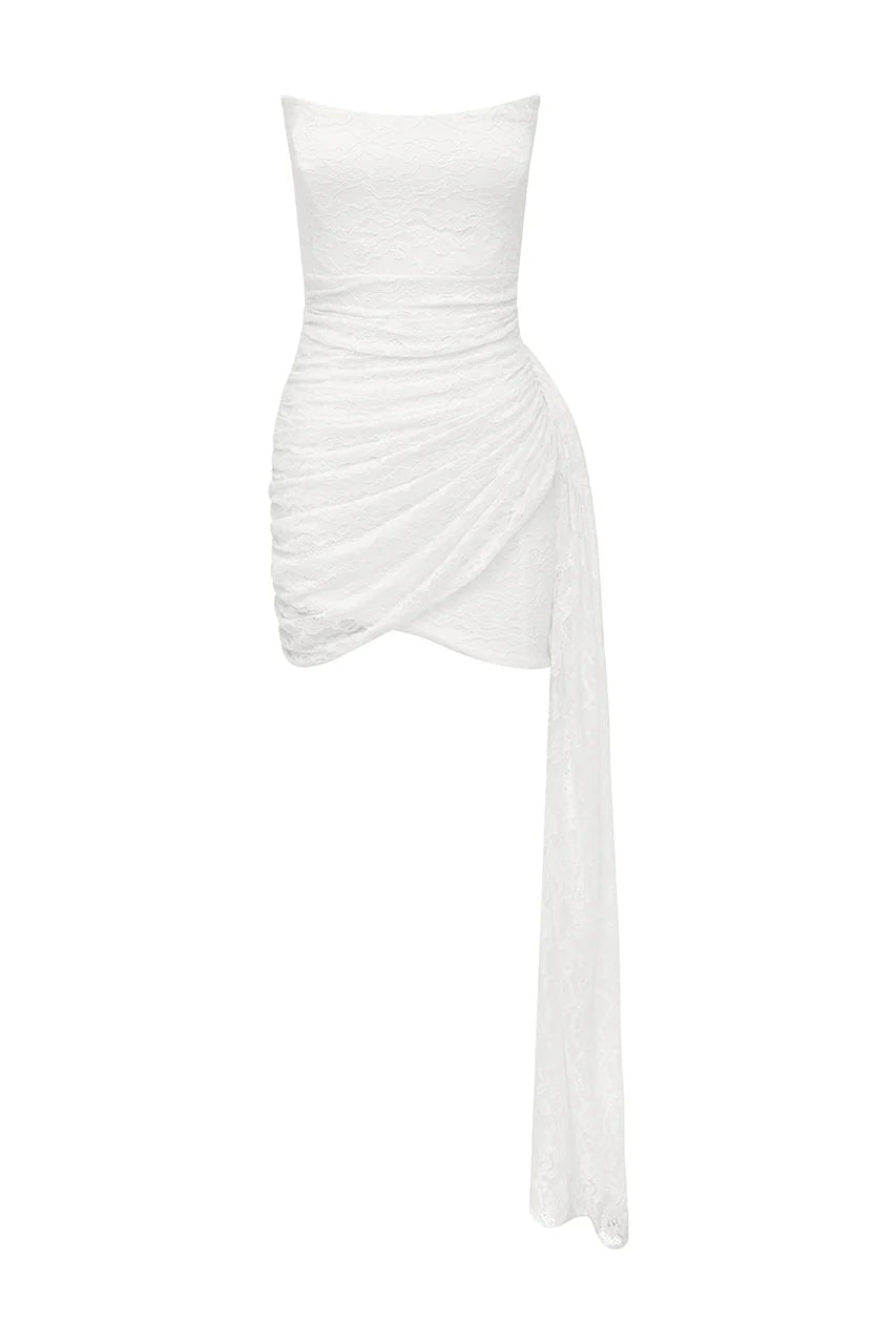 Sheath/Column Strapless Sleeveless Backless Short-Mini Homecoming Dress