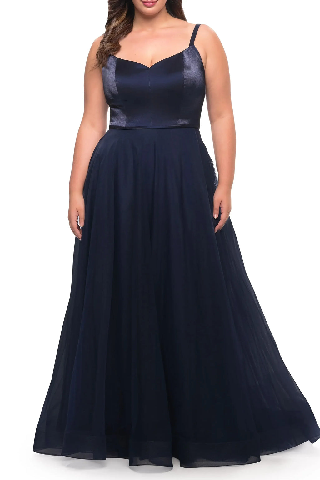Enchanting A Line Sweetheart Neck Sleeveless Zipper Back Floor Length Plus Size Evening Dress