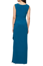 Enchanting Sheath Jewel Neck Sleeveless Zipper Back Floor Length Evening Dress