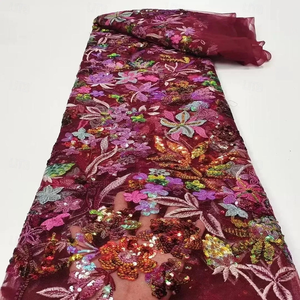 Exquisite Mermaid Sleeveless Boat Neck Flower Floor-Length Mother Of The Bride Dress