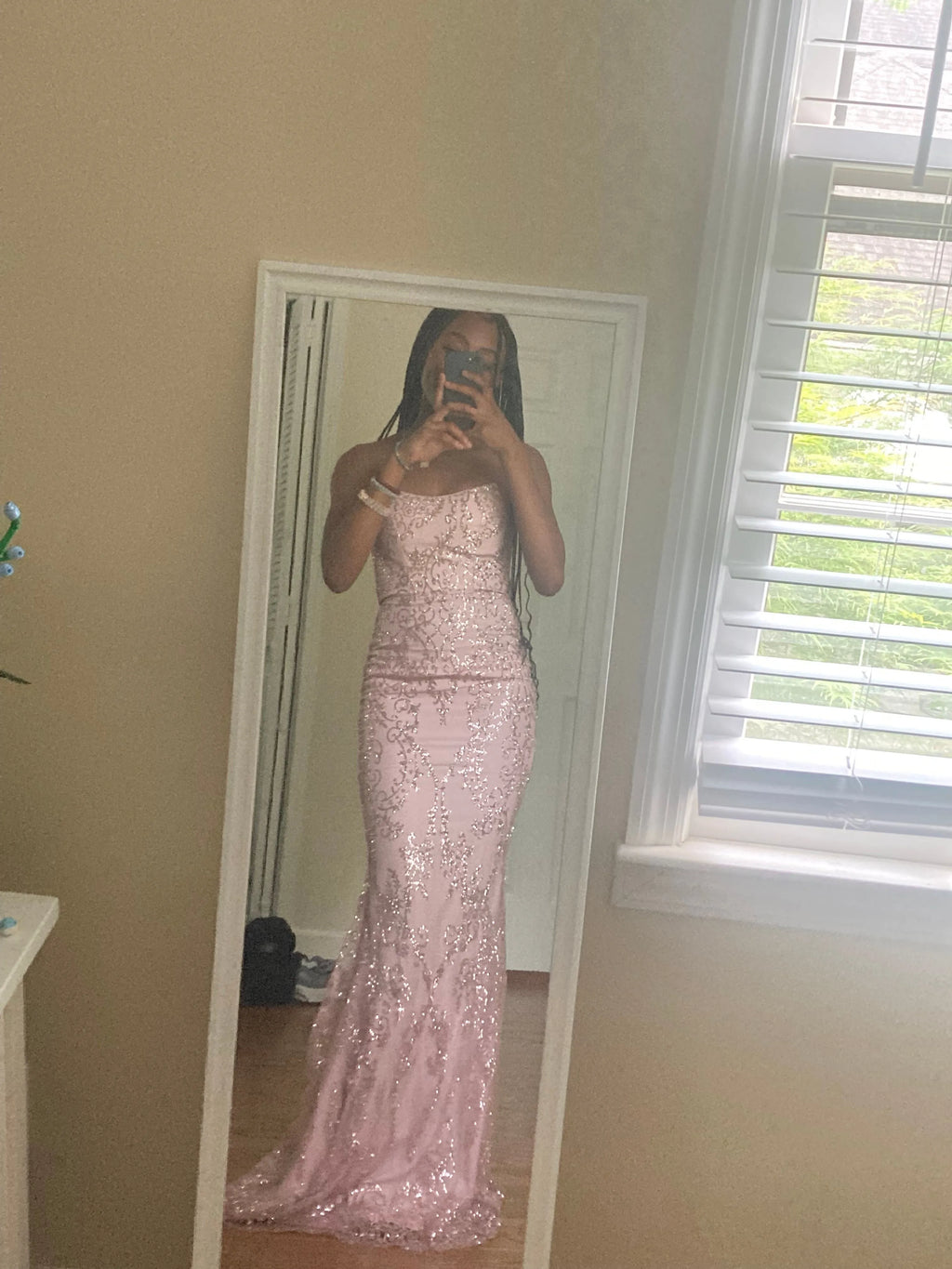 Exquisite Mermaid/Trumpet Sweetheart Sleeveless Pleated Floor-Length Prom Dress