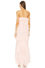 Fashion Mermaid Strapless Sleeveless Open Back Floor Length Evening Dress