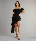 Fashion A-Line Off-the-shoulder Sleeveless Backless Short-Mini Homecoming Dresses
