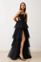 Fashion A-Line Off the Shoulder Sleeveless Floor-Length Prom Dress