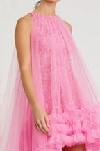 Fashion A-Line/Princess Cold Shoulder Sleeveless Zipper Up Floor-Length Prom Dress