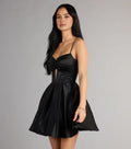 Fashion A-Line/Princess Spaghetti Straps Sleeveless Backless Short-Mini Homecoming Dresses