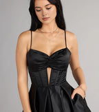 Fashion A-Line/Princess Spaghetti Straps Sleeveless Backless Short-Mini Homecoming Dresses