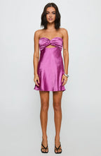 Fashion A-Line/Princess Strapless Sleeveless Backless Short-Mini Homecoming Dress