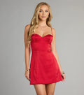 Fashion A-Line Sweetheart Neck Sleeveless Short-Mini Homecoming Dress