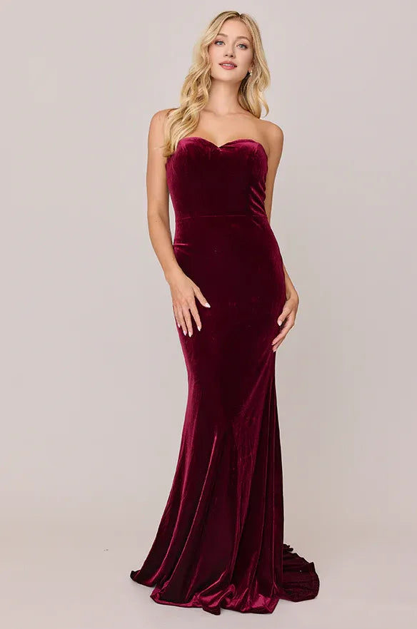Fashion Mermaid Sweetheart Neck Sleeveless Floor-Length Prom Dress