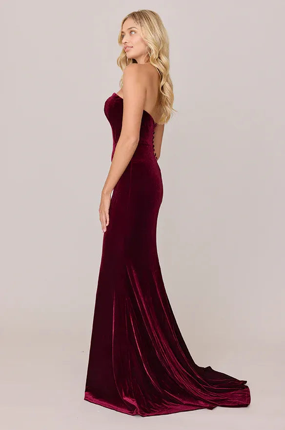 Fashion Mermaid Sweetheart Neck Sleeveless Floor-Length Prom Dress
