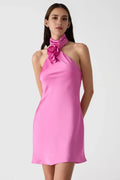 Fashion Sheath/Column Cold Shoulder Sleeveless Open Back Short-Mini Homecoming Dress