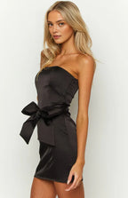 Fashion Sheath/Column Strapless Sleeveless Backless Above Knee Homecoming Dress