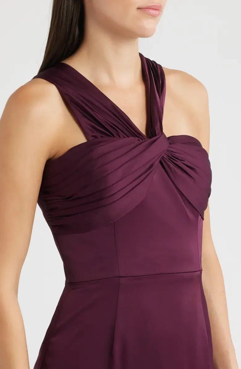 Fashion Sheath Halter Neck Sleeveless Zipper Up Floor-Length Prom Dress